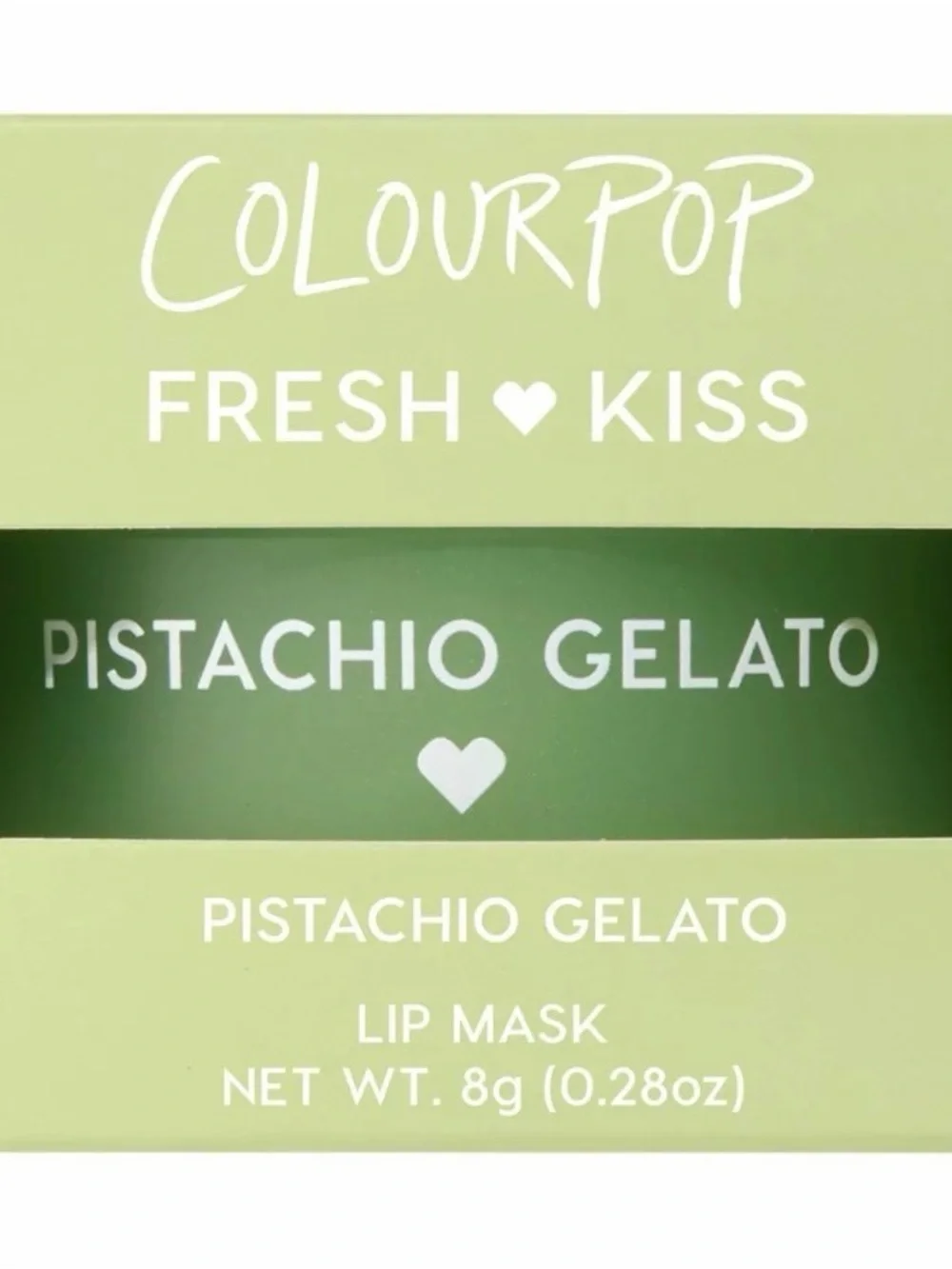 ColourPop Fresh Kiss Lip Mask in Pistachio Gelato